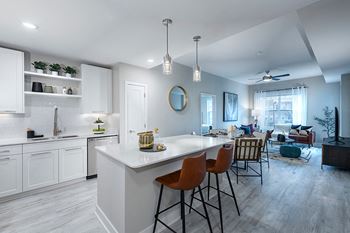 Open-concept floor plans